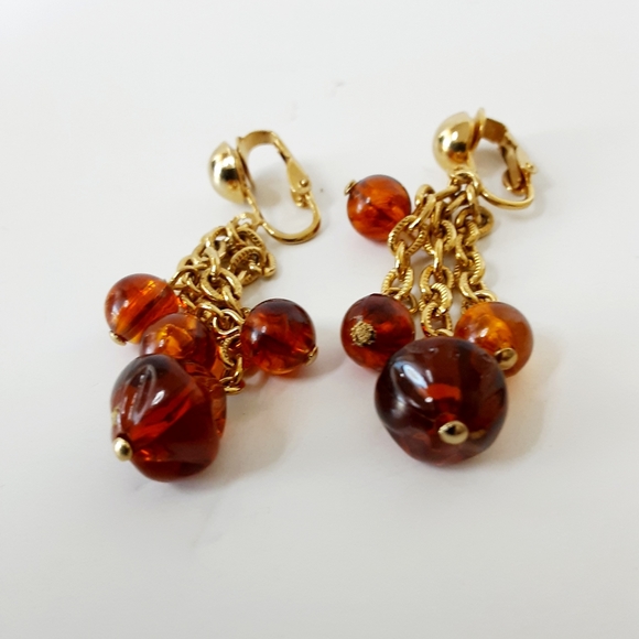 VTG Articulated Owl Pendant Gold Tone Necklace and Earrings - Picture 3 of 9